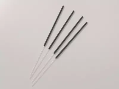 Sparkler Firework v2 3D model