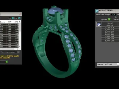 ring code137 3D print model
