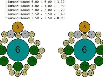 Classic Earrings 3D print model