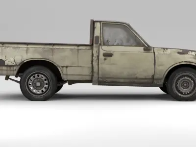Old Truck  3D model