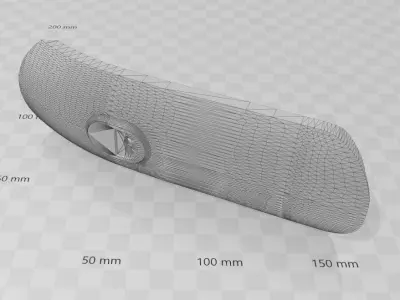 Sporty fender Non-pro and Pro with rear suspension 3D print model