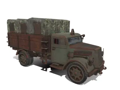 Opel Blitz truck  3D model