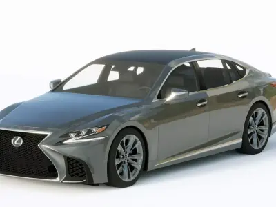 Lexus LX500 F Sport 2019 3D model