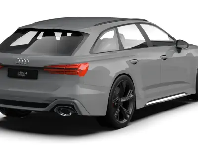 Audi RS6 Avant 2022 3D model