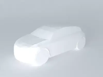 NEG Car template Free 3D model