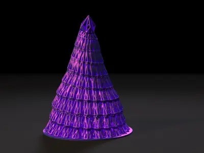 Christmas tree 3 3D print model