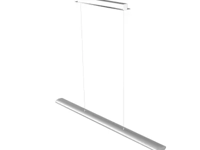 Light 9 model led linear pendant 3D model