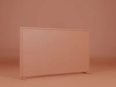 Samsung The Frame Smart TV 65 Inc Low-poly 3D model