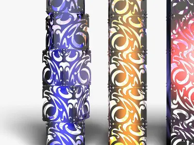 Stage Decor 07 3D model