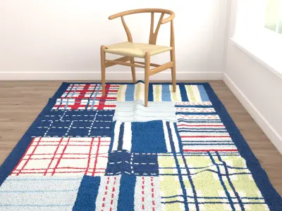 Rugs No 589 Low-poly 3D model