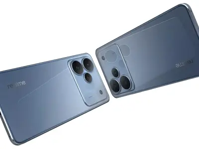 Realme P4 Engine Blue 3D model