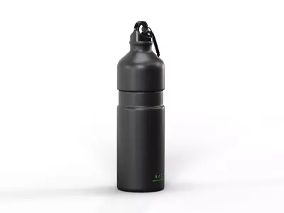 Razer Hydrator Water Bottle Black 3D model