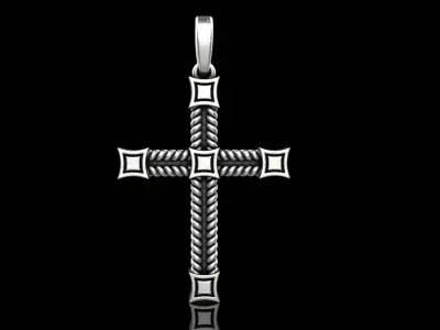 filigree cross model 831 3D print model