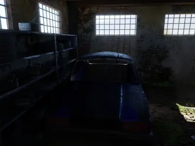 Garage Scene 3D model