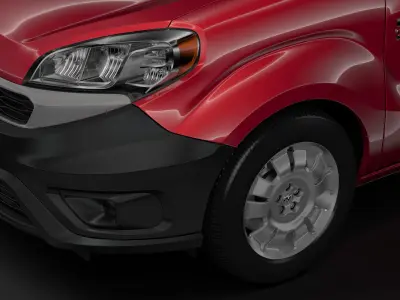 Ram ProMaster City Tradesman Cargo Van 2020 3D model