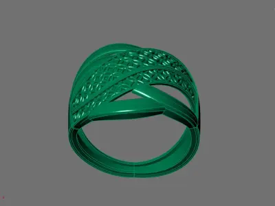 Women Ring Plain Ring Ready STL 3DM Models Womens Rings 3D print model order
