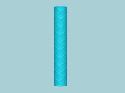 Texture Roll 38 - Quilt  A - Fondant Decoration Maker 3D print model