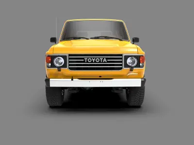 Toyota Land Cruiser FJ60 1980 3D model