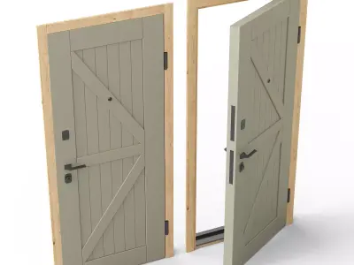 Ugome Door 3D model