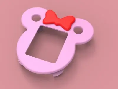 Mickey Mouse Face Apple Watch Ears Case Cover 40mm 3D model 3D print model