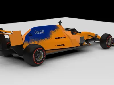 McLaren MCL34 Concept Design  3D model