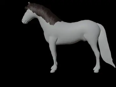 horse 3D model