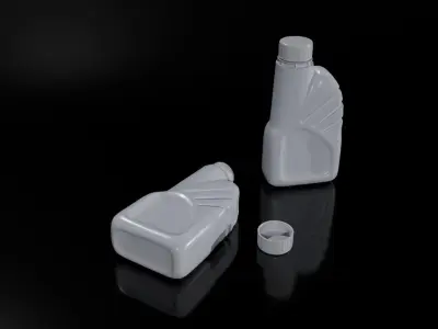 Motor oil container 3D model