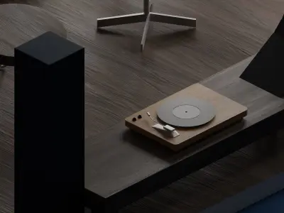 Room 1 living Free low-poly 3D model