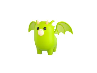 Dragon Character 3D model purchase