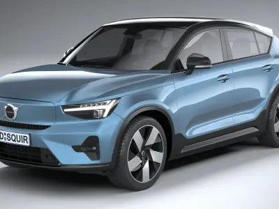 Volvo C40 Recharge 2022 3D model