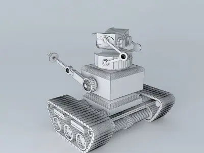 Robot Voda I Free 3D model