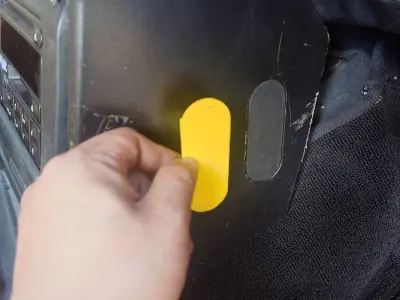 Mitsubishi Pajero Mk1 Centre Console Trim 3D print model