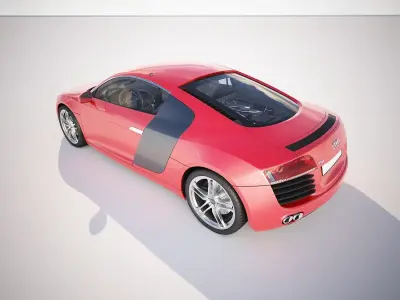 Audi R8  3D model order