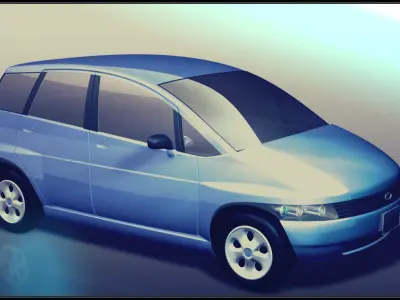 SmallSedanAS1 IGES Free 3D model