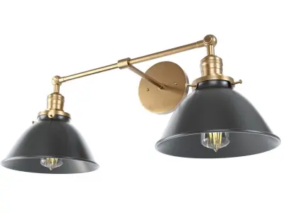 Tube Vanity Lamp 3D model