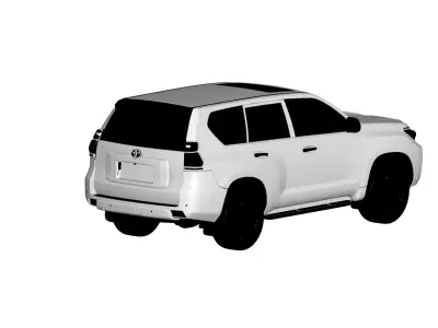 Toyota Land Cruiser 3D model