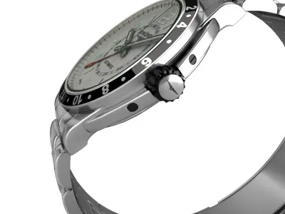 Watch Longines Admiral 3D model