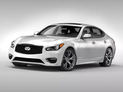 Infiniti Q70 2015 3D model