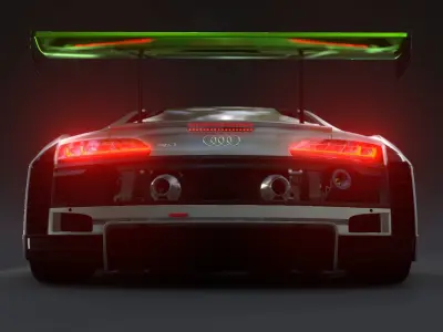 Audi R8 LMS 2019 EVO GT3 3D model