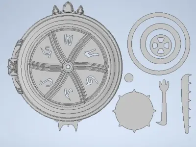 Trollhunters amulet 3D print model