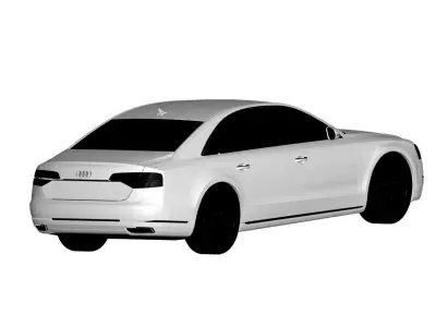 Audi A8 3D model