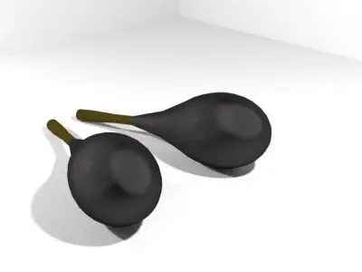 Musical Instrument Marakas 3D model