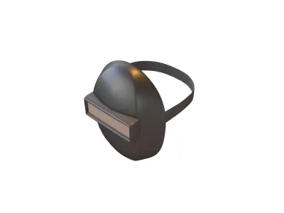 Welding Mask v1 001 Low-poly 3D model