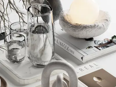 Decorative Set 21 3D model purchase