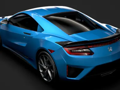 Honda NSX 2020 3D model