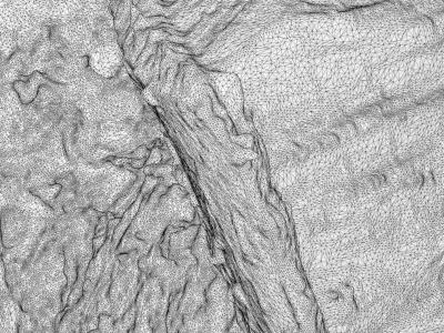 Cherry firewood log 3d scan 3D model