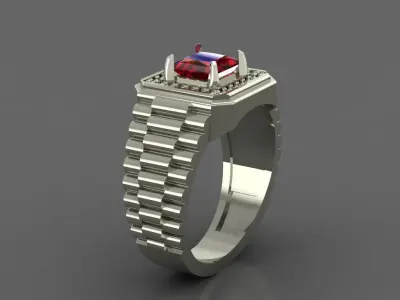 Ring men 3D print model