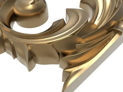  decorative pattern ready for 3D printing 3D model 300