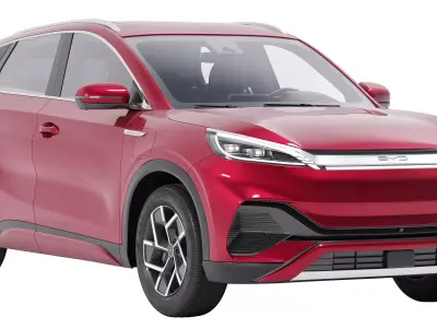 BYD Yuan Plus 2024 3D model