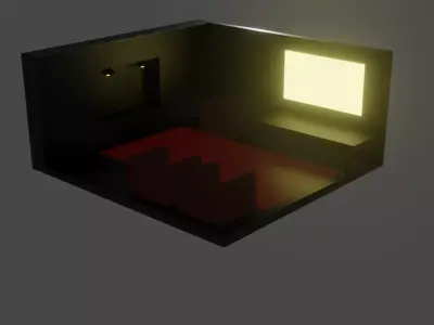 Living room Free 3D model order